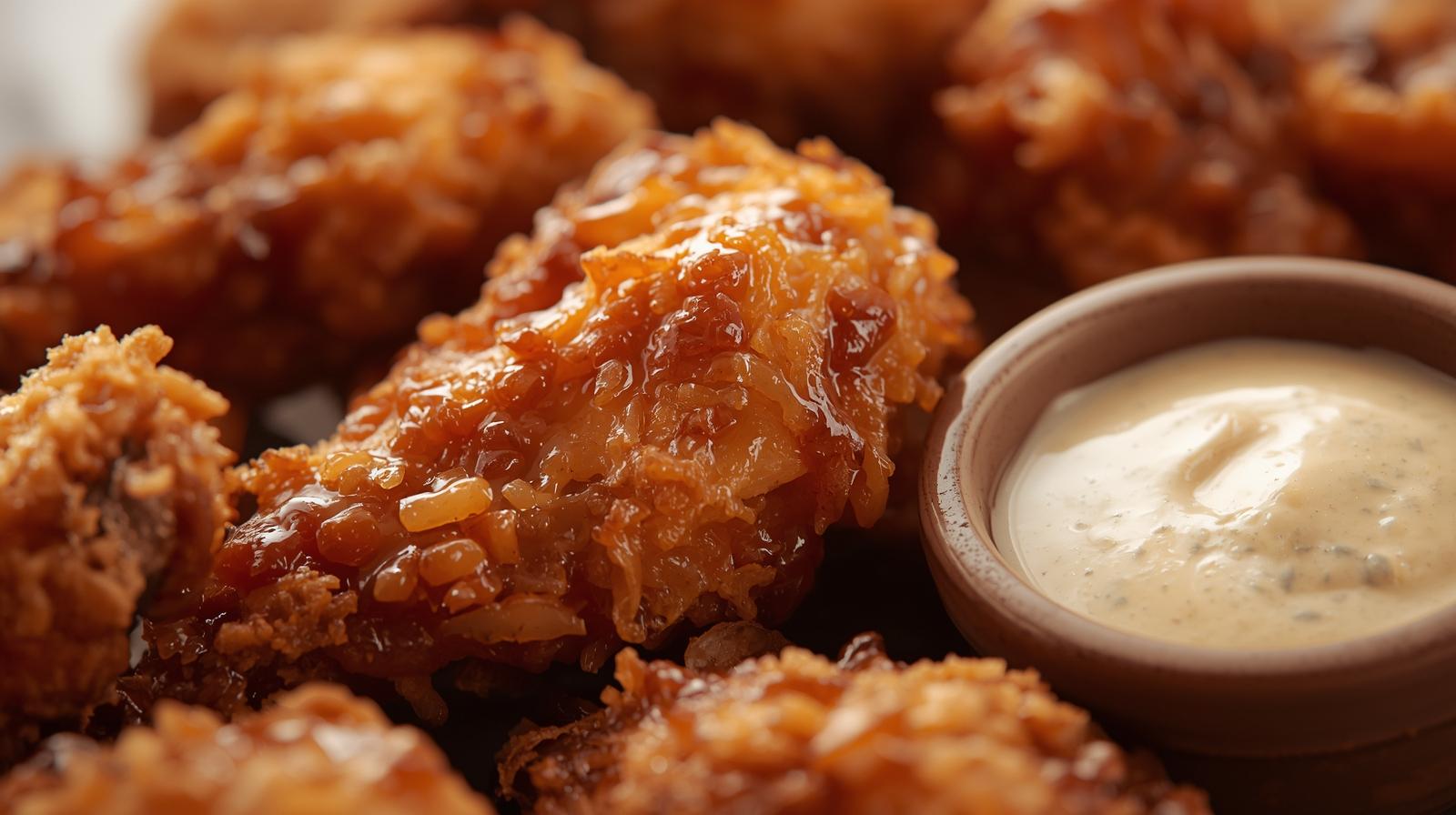 Fried Chicken with BFB Special Sauce